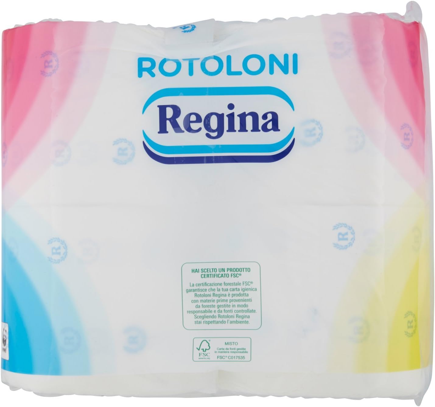 Regina Carta Igienica Rotoloni, Confezione da 12 Rotoli