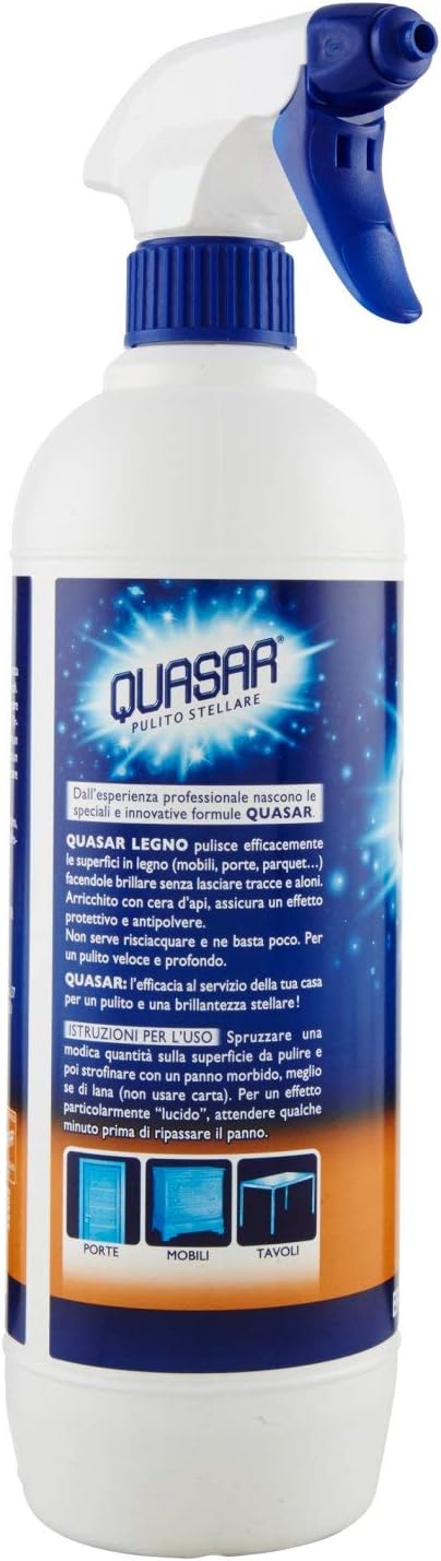 Quasar Sgrassatore Legno Trigger, 650ml