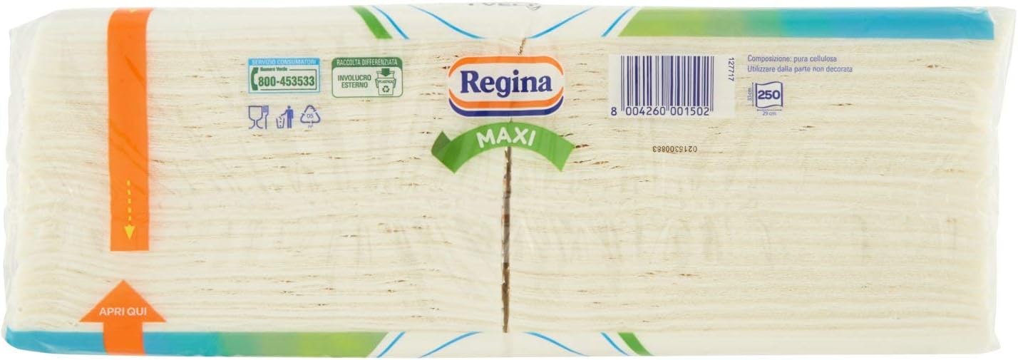 Regina Tovaglioli Monovelo, Decorati - 250 Pezzi