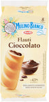 Mulino Bianco Merendine Flauti al Cioccolato, Snack Dolce per la Merenda - 280 gr