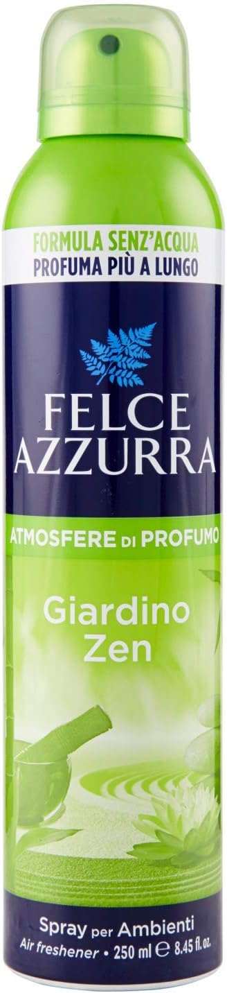 Felce Azzurra Aria Di Casa Spray Ambiente Giardino Zen, 250 ml, 250 Unità