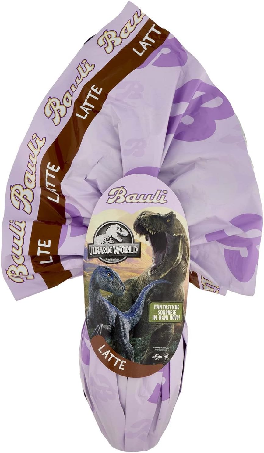 Bauli Uovo Latte Jurassic World, 190g