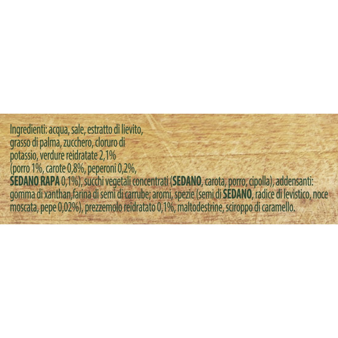 Cuore di Brodo Vegetale -25% sale, per il brodo o per insaporire, 4x28g