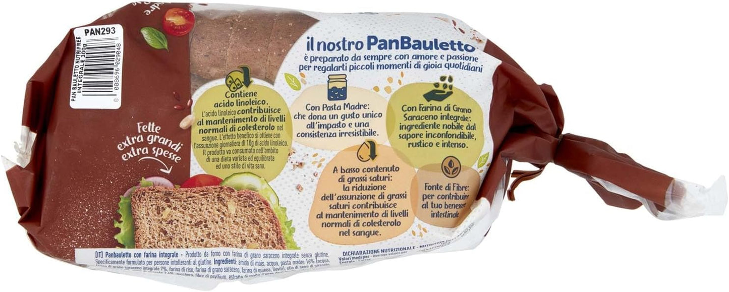 Nutri Free Panbauletto Integrale - 0.3 gr