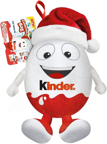 Kinder Bag Kinderino Peluche, snack al cioccolato assortiti, 131 gr