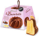 Torta La Bavarese Farcita con Crema Pasticciera, Confezione per Bauli 700 g - Novità 2022