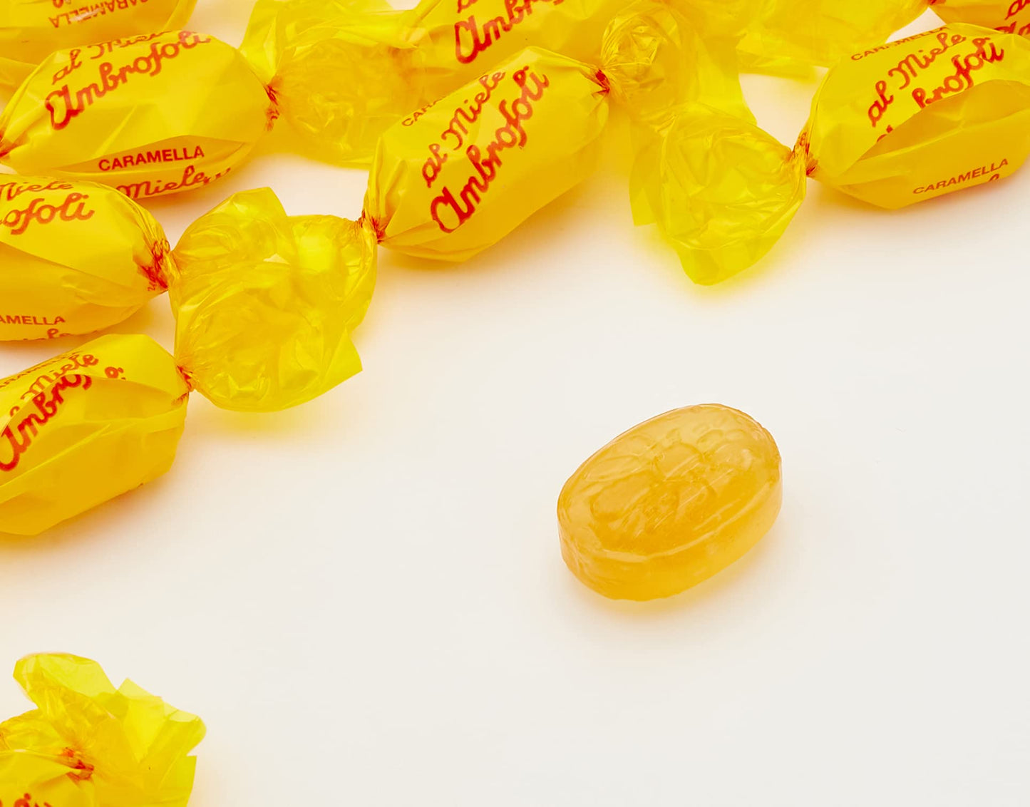 Ambrosoli Caramelle Classiche al Miele, 135g (Confezione da 2)