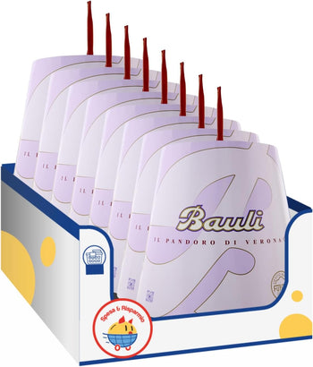 Bauli Pandoro di Verona Artigianale – Dolce Tradizionale di Natale Made in Italy – 1000g – Variazioni 1/2/4/6/8/10 Pezzi (8)