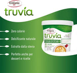 Eridania, Linea Truvía®, Dolcificante Naturale in Vasetto, Estratto dalle Foglie di Stevia, Ottimo Sostituto allo Zucchero Bianco, Addolcisce Cibi e Bevande con 0 Calorie, Formato da 270 gr