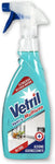 Vetril - Spray Igienizzante Vetri e Superfici, rimuove i Cattivi Odori, Tecnologia asciuga rapido, in Ecoflacone, 650 ml x 12 pezzi