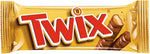 TWIX 25 Confezioni snack cioccolato merendina singolo 50gr con caramello