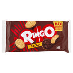Pavesi Snack Ringo Cacao, Biscotti Farciti con Crema al Gusto Cioccolato