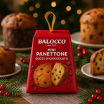 Mini Panettone Gr90 Con Gocce Di Cioccolato Soffice E Profumato – Confezione Da 9, 18 O 32 Pezzi – Dolce Tradizionale Natalizio Italiano (Confezione da 32 Pezzi)