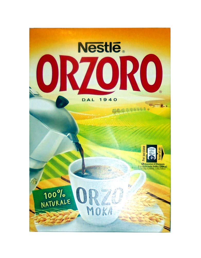 GR 500 NESTLE' ORZORO ORZO NATURALE IN POLVERE PER CAFFETTIERE E MOKA