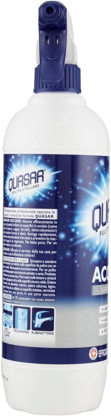 Quasar Lucidante Acciaio, 650ml