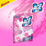 ACE WC Freschezza Continua - Schiuma Attiva con Candeggina, 1 pezzo