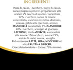 Lindt Excellence Passion Tavoletta di Cioccolato Fondente 70% Cacao con Arancia e Mandorle, formato 100g