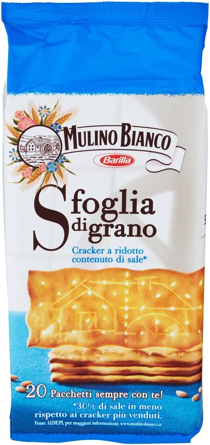 3 x Mulino Bianco Barilla Cracker Cracker Non Salati Non Salati 500 g Italia