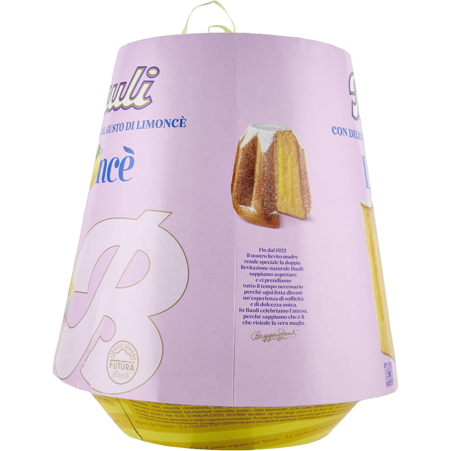 Bauli Pandoro Limoncé – Farcito con Crema al Limone– 750g (1 pezzi)