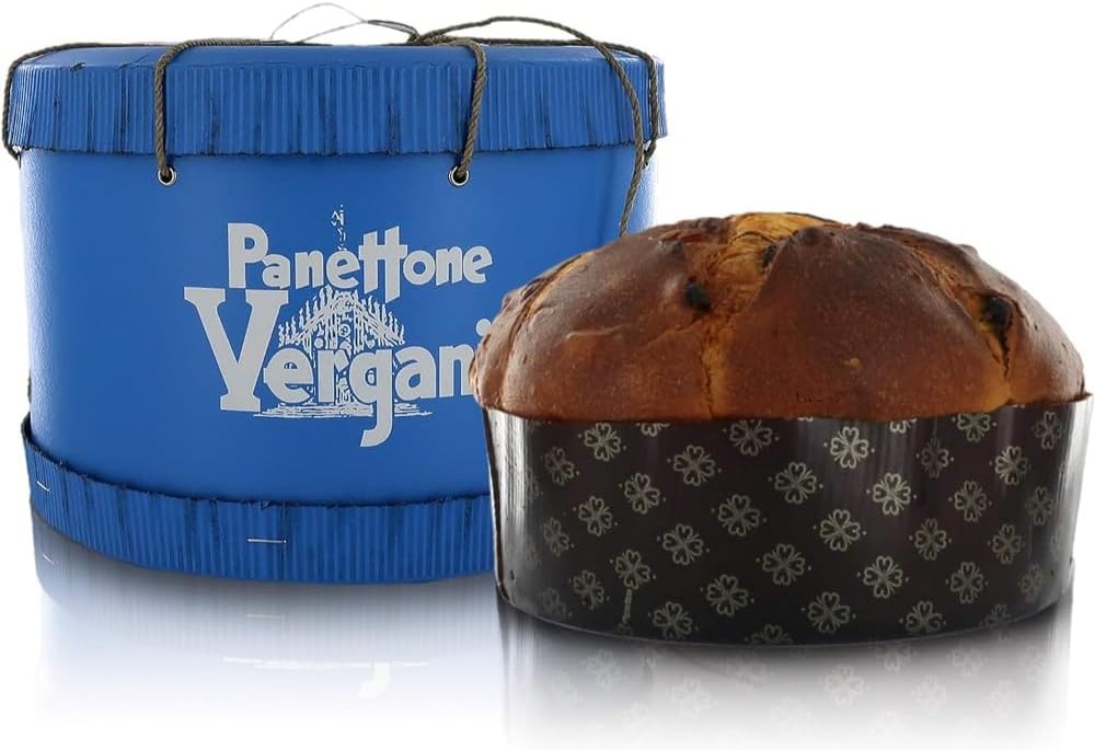 Vergani Panettone Classico Tamburello 1000g