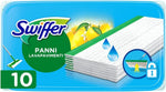 Swiffer Panni Umidi Per Scopa Lavapavimenti Con Profumo Limone x10, Per Una Pulizia Semplice e Rapida