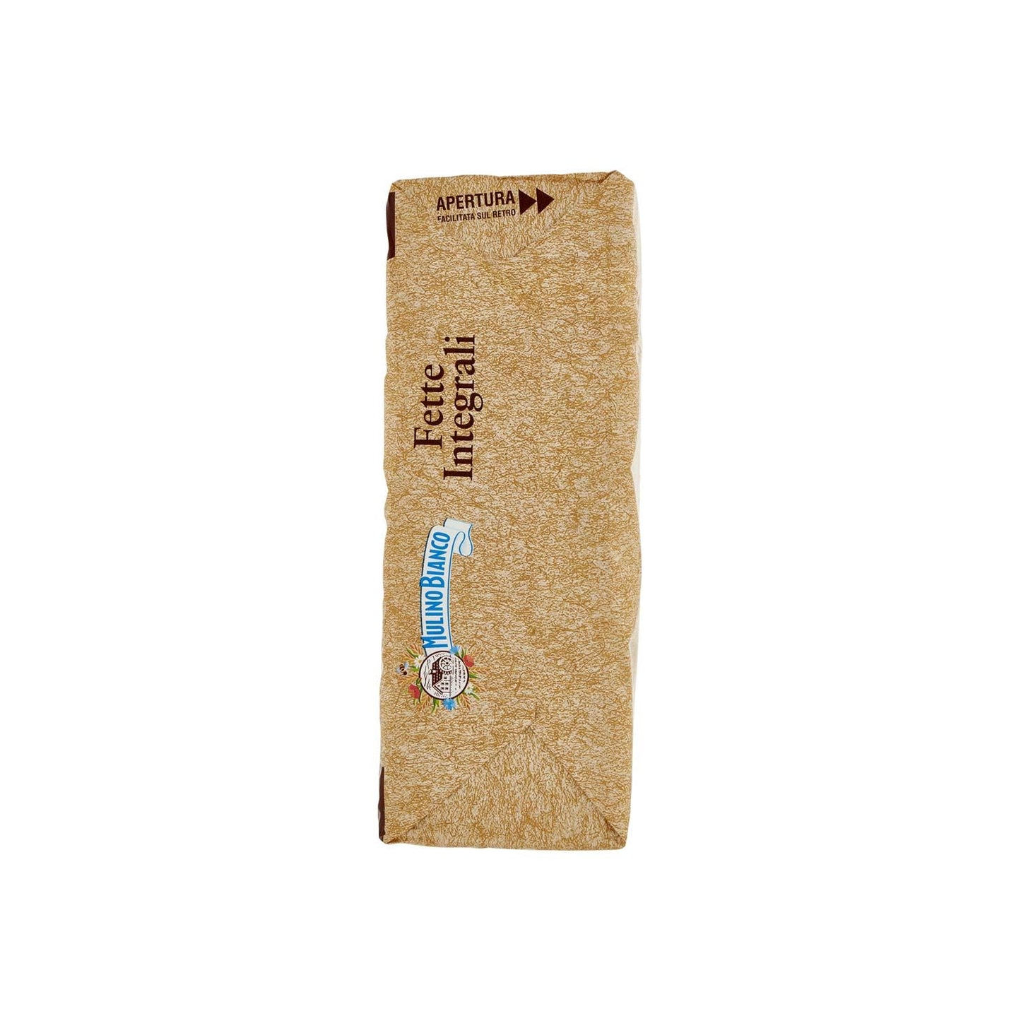 Mulino Bianco Fette Biscottate Integrali, Spesse, Croccanti e Friabili, Senza Olio di Palma, Colazione Ricca di Fibre e Gusto, 315 g (Confezione da 6)