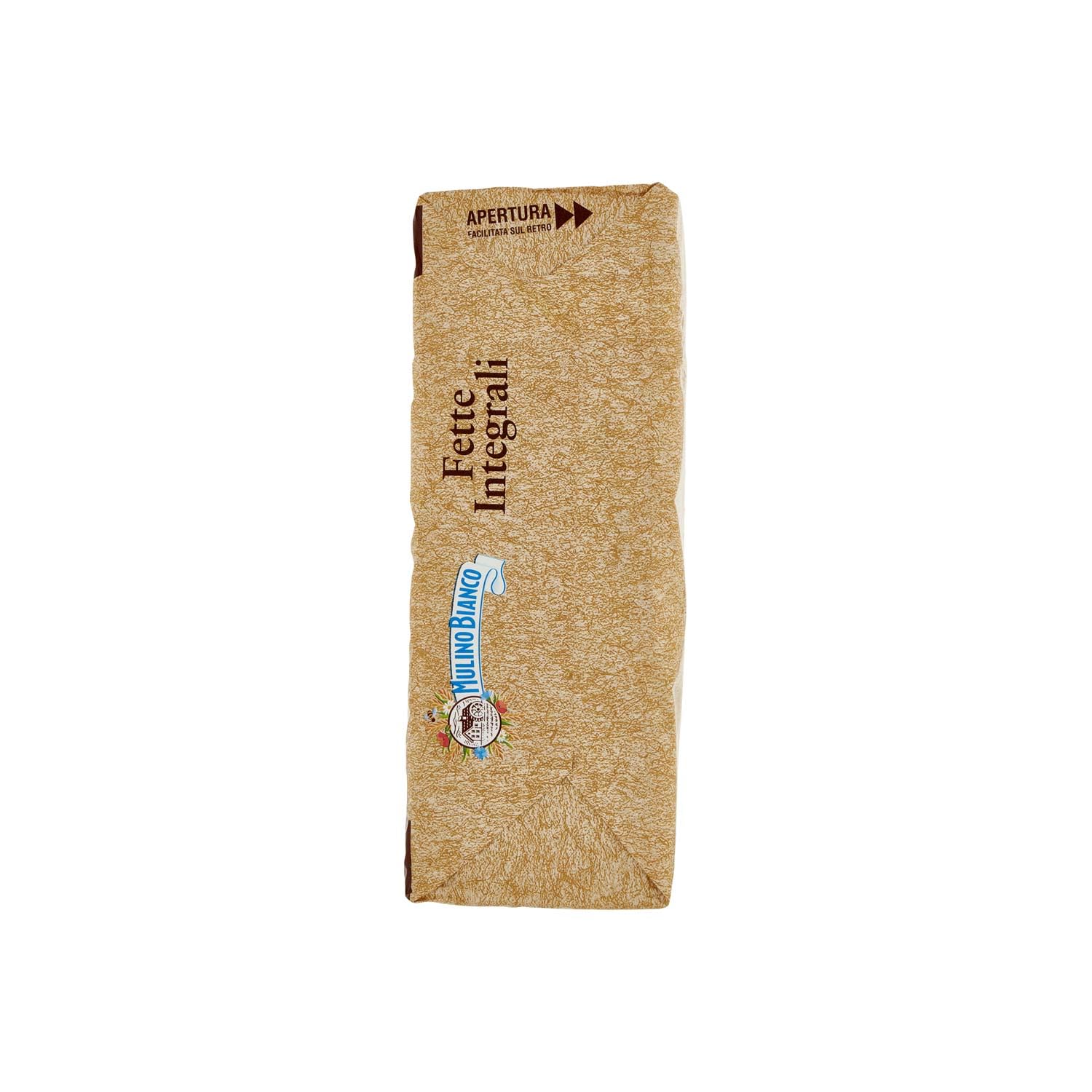 Mulino Bianco Fette Biscottate Integrali, Spesse, Croccanti e Friabili, Senza Olio di Palma, Colazione Ricca di Fibre e Gusto, 315 g (Confezione da 6)