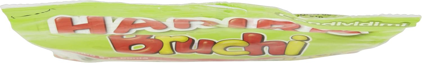 Haribo Bruchi, Caramelle Gommose a Forma di Bruco, Gusto Frutta, Ideali per Feste e Dolci Momenti di Relax - 175gr