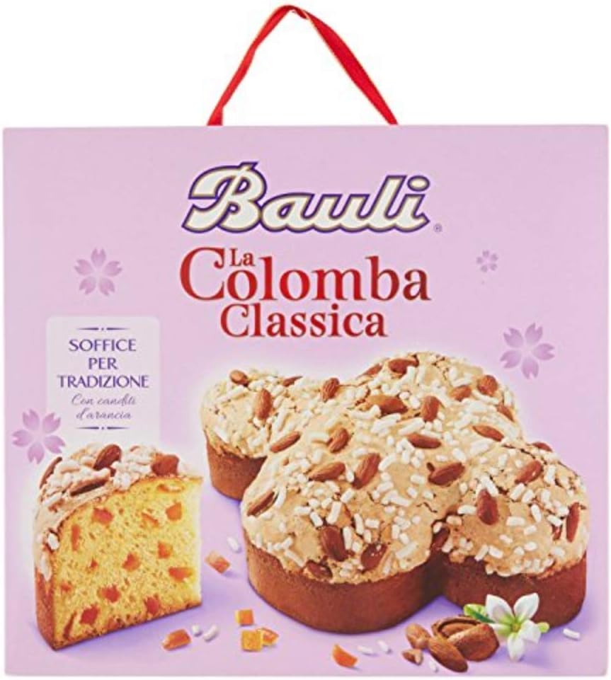 Bauli : Colomba classica tradizionale con buccia d'arancia candita, confezione da 1000 g.