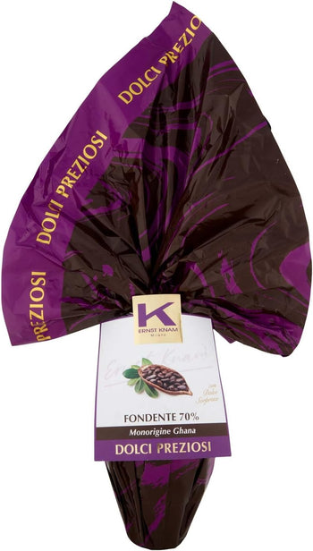 Dolci Preziosi Uovo Knam Fondente Gana 70%, 250g