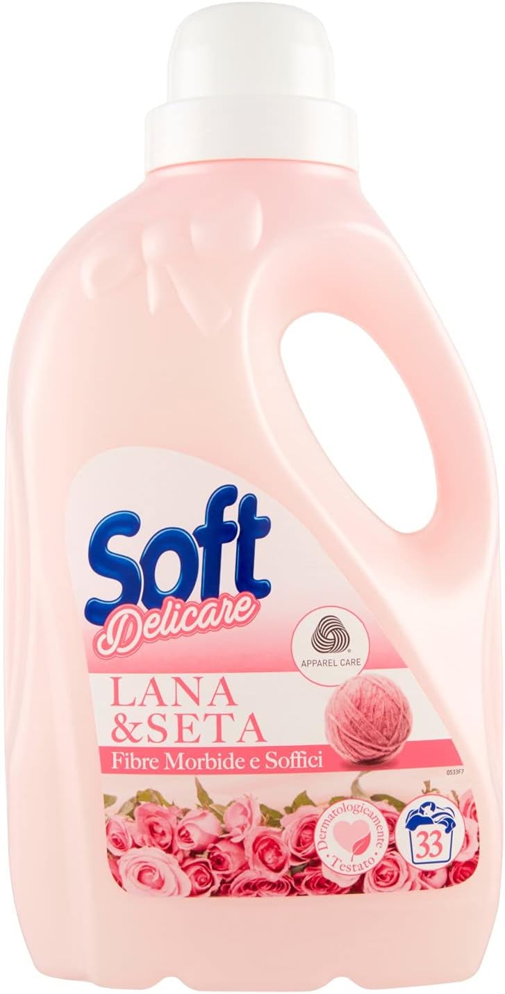 SOFT - Lana E Delicati, Detergente Liquido Classico - 2000 Ml