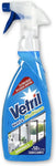 Vetril - Detergente Spray Vetri e Multiuso con Ammoniaca, Azione Sgrassante e Tecnologia Asciuga Rapido, in Ecoflacone, 650 ml x 12 pezzi