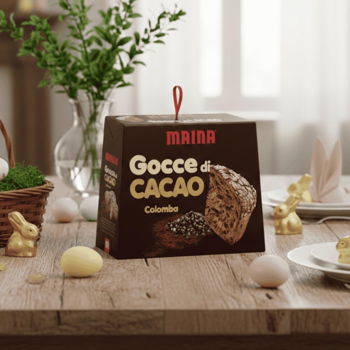 Colomba Gocce di Cacao Maina La Golosona 750 gr