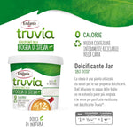 Eridania, Linea Truvía®, Dolcificante Naturale in Vasetto, Estratto dalle Foglie di Stevia, Ottimo Sostituto allo Zucchero Bianco, Addolcisce Cibi e Bevande con 0 Calorie, Formato da 270 gr