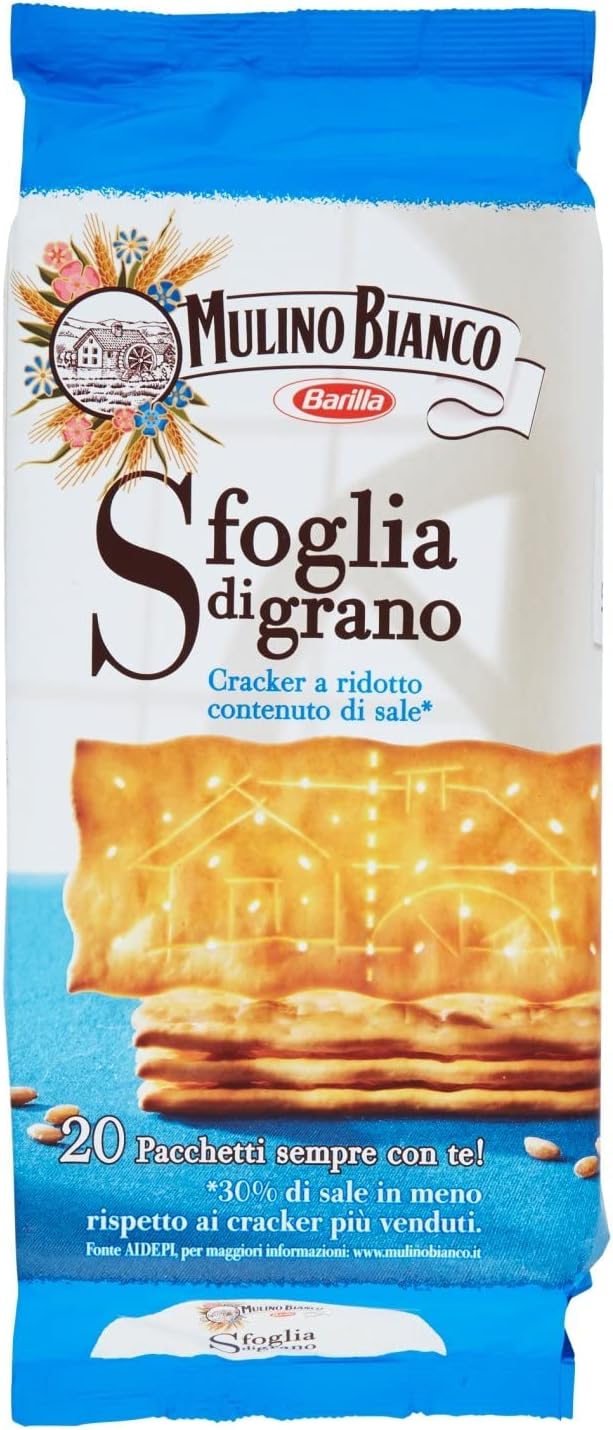 Mulino Bianco Barilla Cracker Cracker Non Salati Senza Salati 500 g Italia