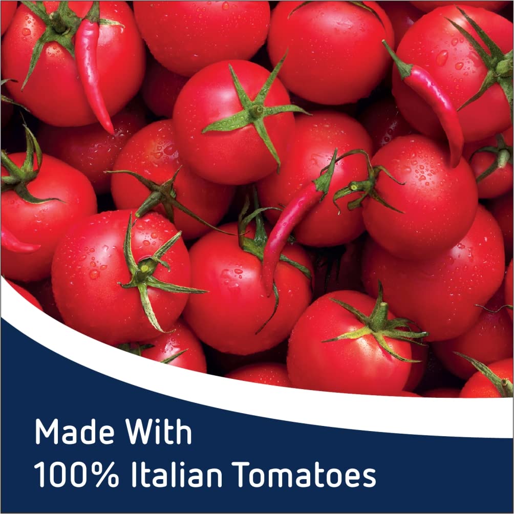 Barilla Sugo Pasta - Arrabbiata con Peperoncini 400 gr - Italia | Progetto Non OGM Verificato | Vegano | Senza Glutine | Senza coloranti aggiunti o Presevativi