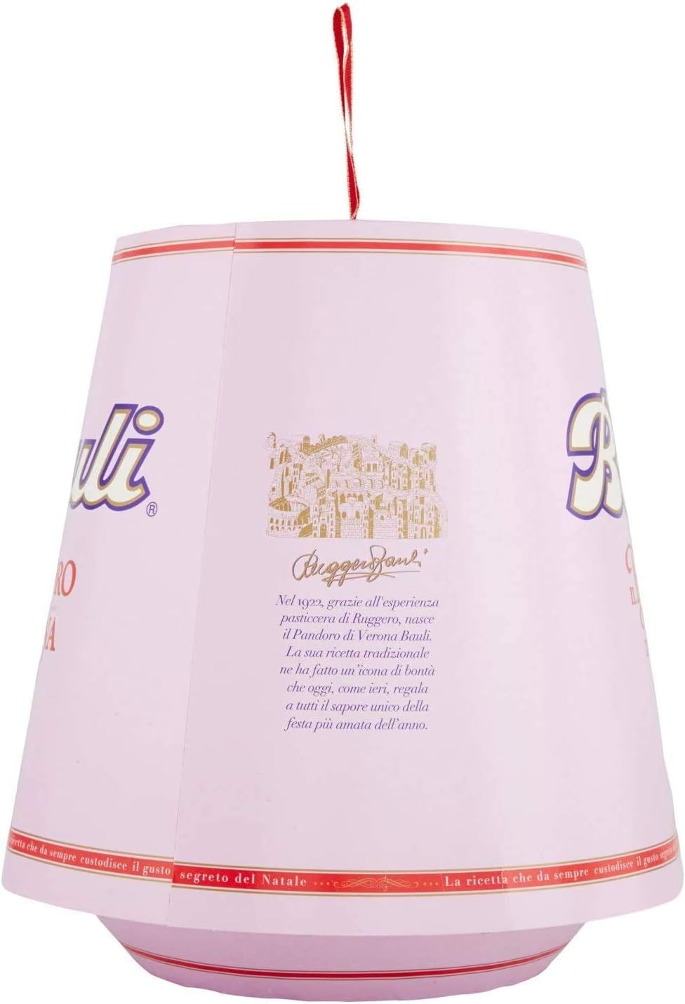 Bauli La Tradizione - Pandoro di Verona Artigianale Dolce di Natale con Ingredienti Tradizionali e Qualità Eccellente del Made in Italy (Pandoro di Verona, 1000 gr)