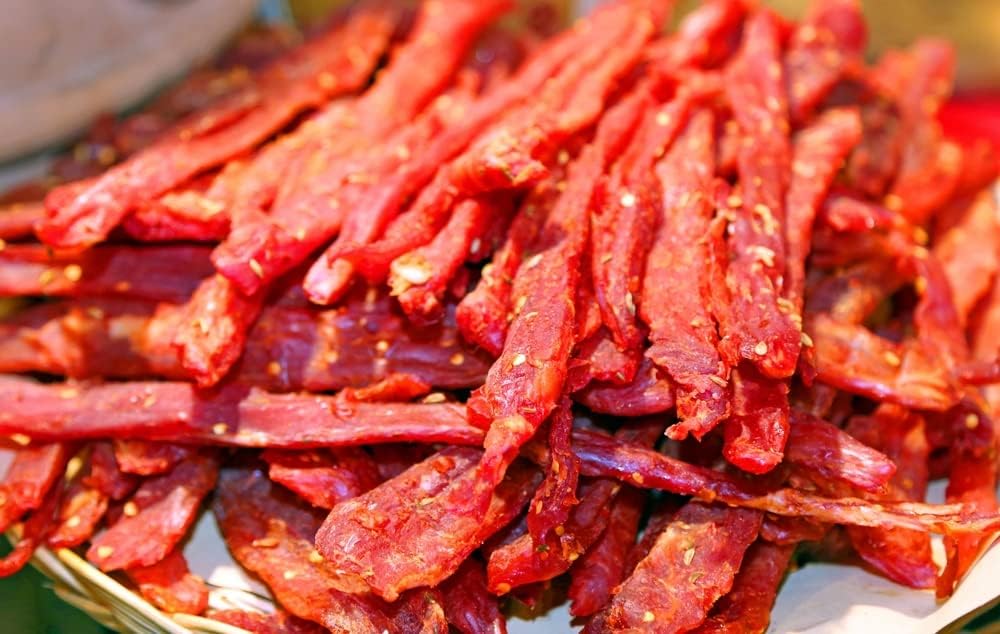 Coppiette di Suino c.a 1 kg Tranci di Filetto e Lombo di Maiale Essiccati