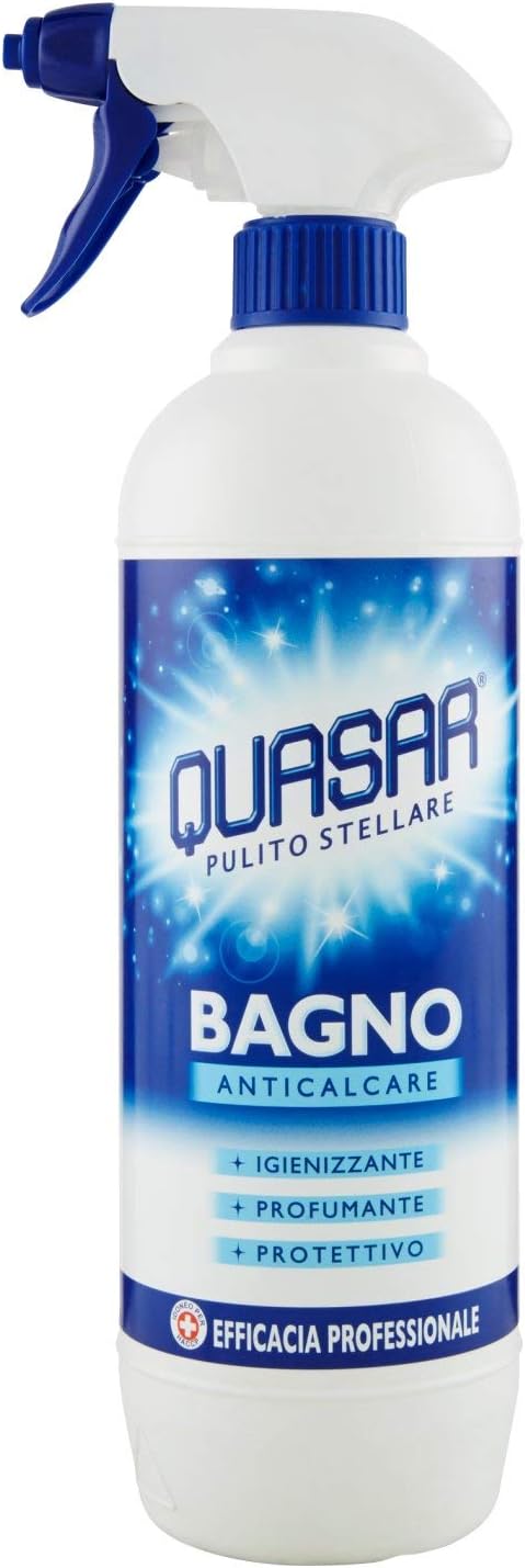 Quasar Detergente Bagno, Anticalcare, 650ml