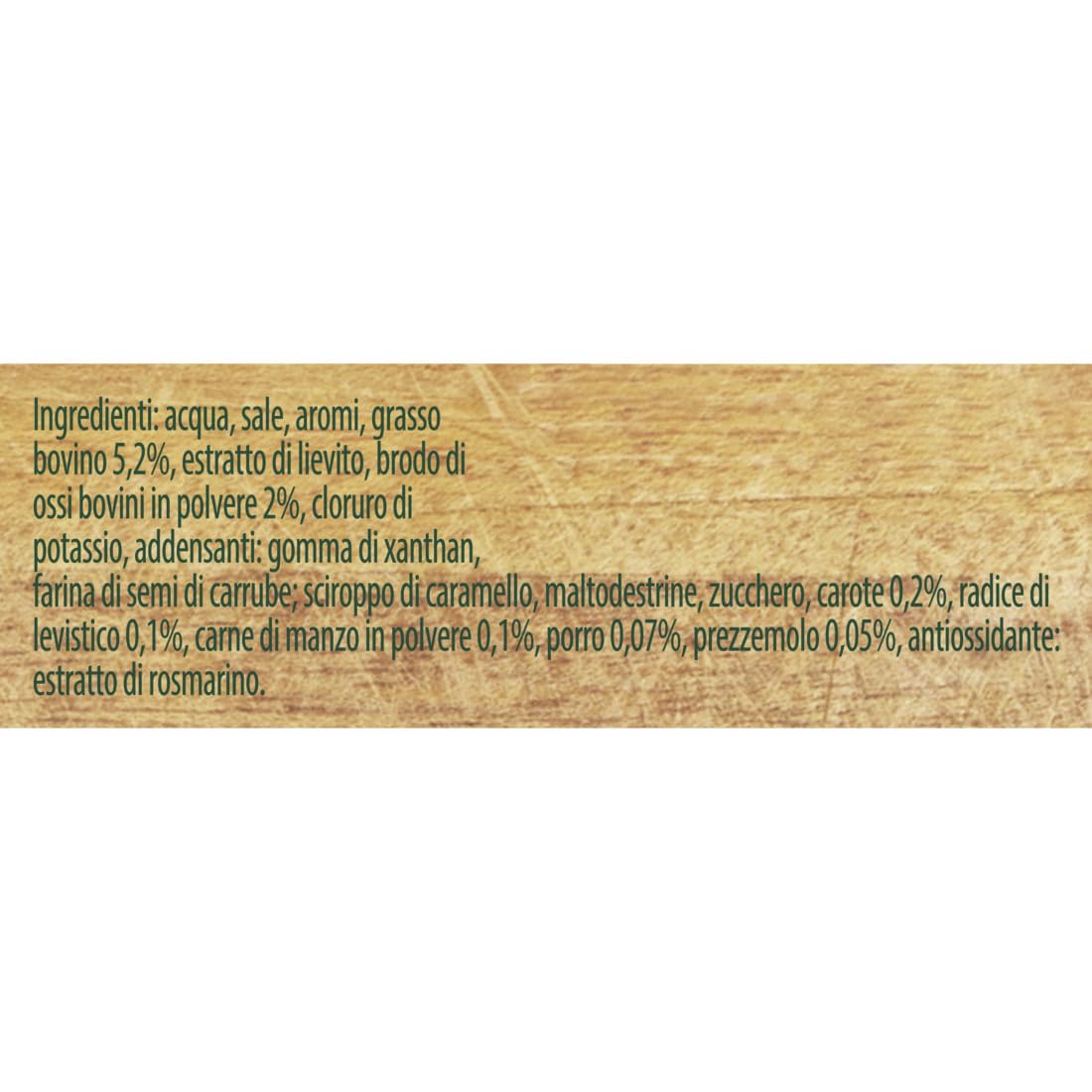 Cuore di Brodo Manzo -25% sale, per il brodo o per insaporire, 4x28g