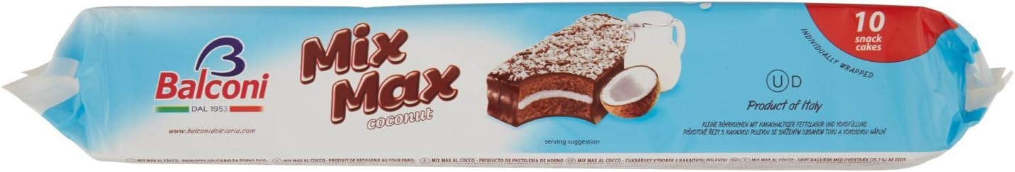 Balconi Mix Max Cocco - 350 gr, confezione da 15