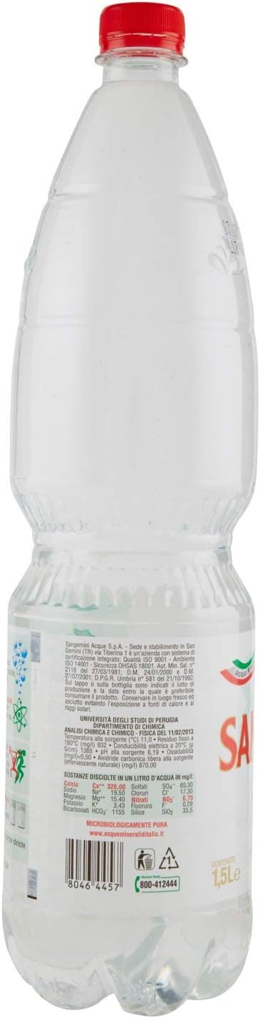 Sangemini Acqua Minerale Ml.1500