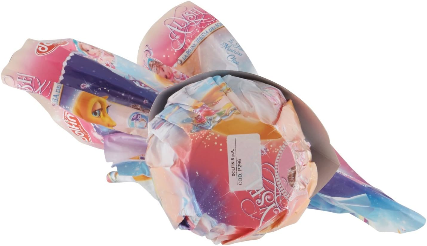 Dolfin Uovo di Cioccolato al Latte con Principessa Alysel, 6 x 220g