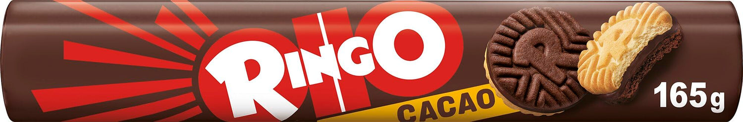Pavesi Snack Ringo Cacao, Snack per Merenda o Pausa Studio, 165 g