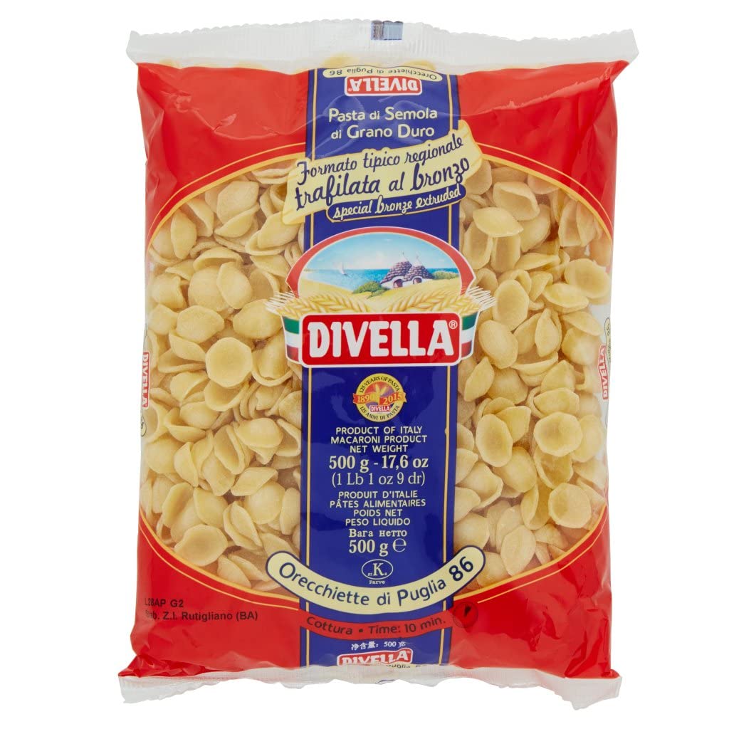Pastificio Divella Pasta Orecchiette di Puglia 500gr