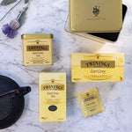 Twinings, Earl Grey Tea, Tè Nero con Aroma Bergamotto, 25 Filtri (Confezione da 4)
