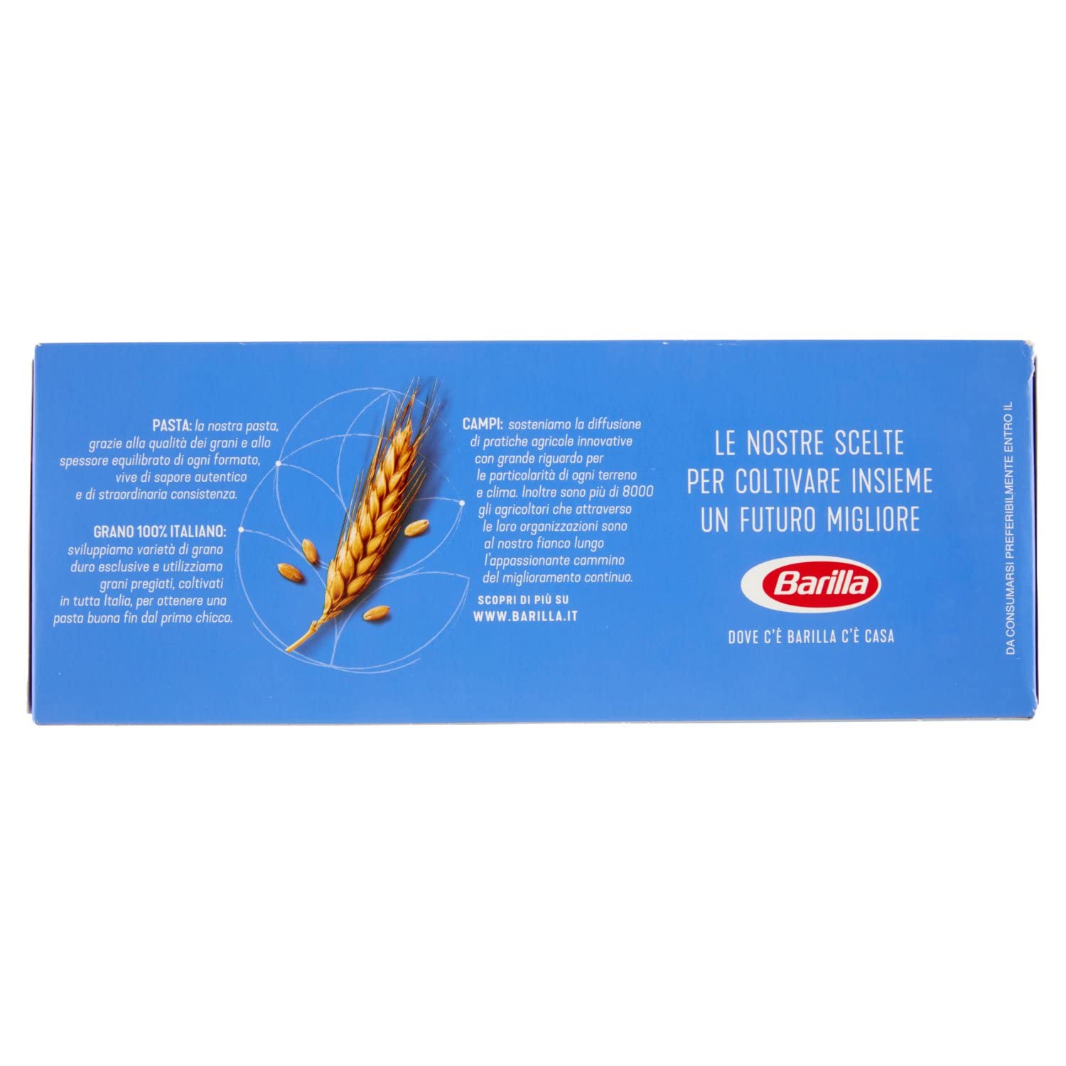 Barilla Pasta Bucatini N.9, Pasta Lunga di Semola di Grano Duro, I Classici, 500g (Confezione da 5)