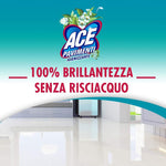 ACE Pavimenti Igienizzante Talco e Muschio Bianco, Senza Candeggina, Maxi Formato - 1000 ml