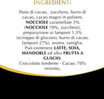 Lindt Excellence Passion Tavoletta di Cioccolato Fondente 70% cacao con Lampone e Nocciole, formato 100g