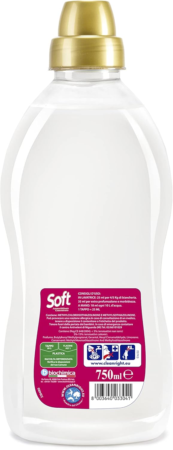 Soft Amm.conc. Liquido Gelsomino 30 lav. 750ml